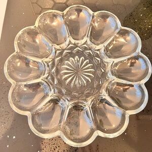 Vintage Anchor Hocking Deviled Egg Dish